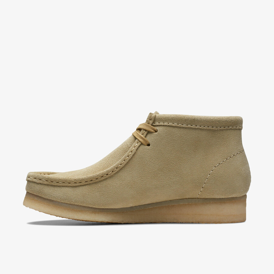 wallabee boot - esdoorn suède
